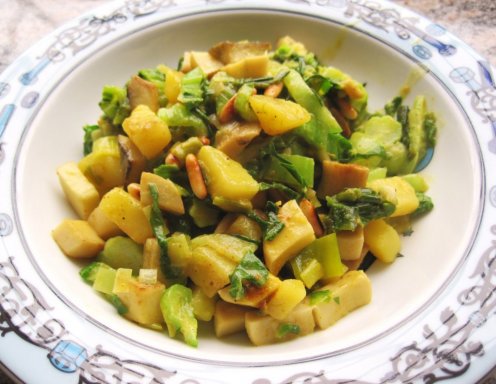 Gemusepfanne Mit Pak Choi Und Pilzen Rezept Ichkoche At