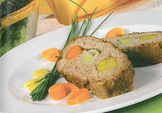 Gefüllter Faschierter Braten Rezept - ichkoche.at