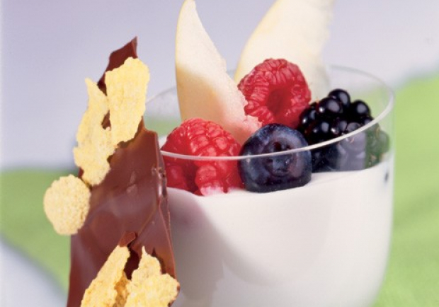 Joghurtcreme mit Früchten Rezept - ichkoche.at