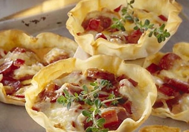 Scharfe-Mini-Pizzen Rezept - ichkoche.at