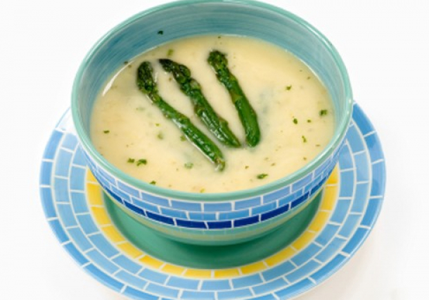 Spargelcremesuppe