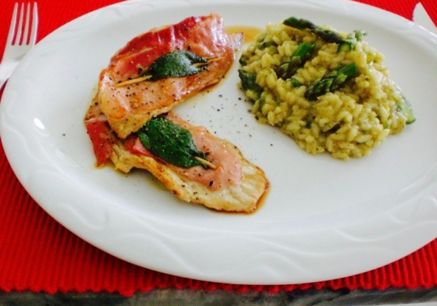 Grüner Spargel Risotto - Rezept - ichkoche.at