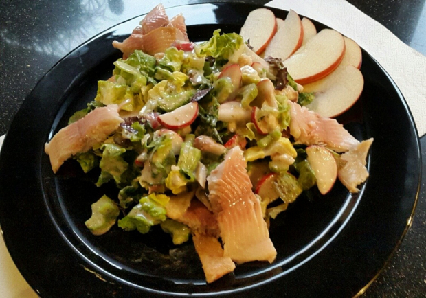 Forellen-Apfel-Salat Rezept - ichkoche.at