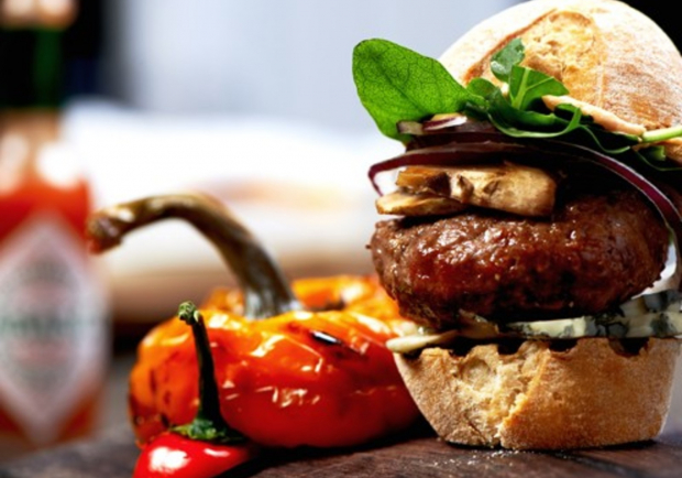 Mini Burger Mit Blauschimmelkase Und Champignons Rezept Ichkoche At