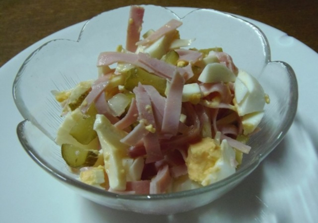 Ei-Käse-Schinken-Salat light - Rezept - ichkoche.at
