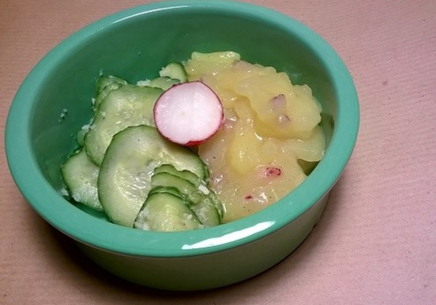 Erdäpfel-Gurken-Salat Rezept - ichkoche.at