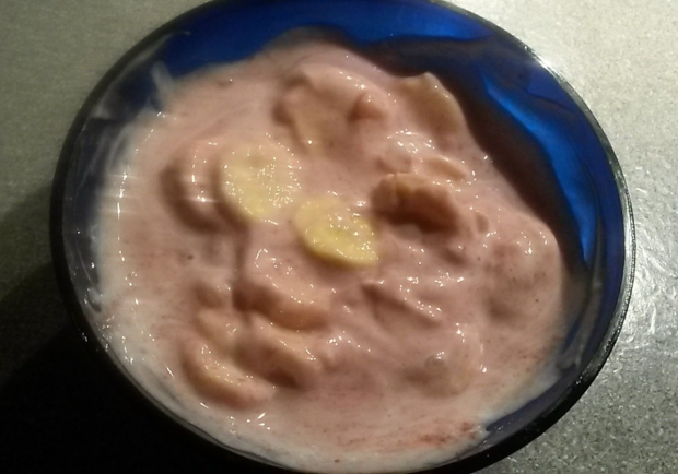 Joghurt mit Banane Rezept - ichkoche