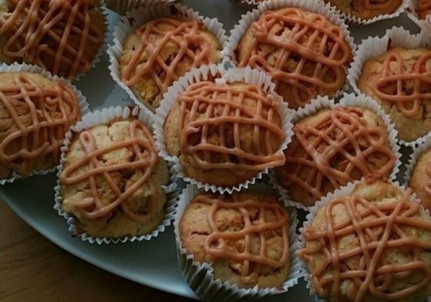 Karamel-Walnuss-Muffins Rezept - ichkoche.at