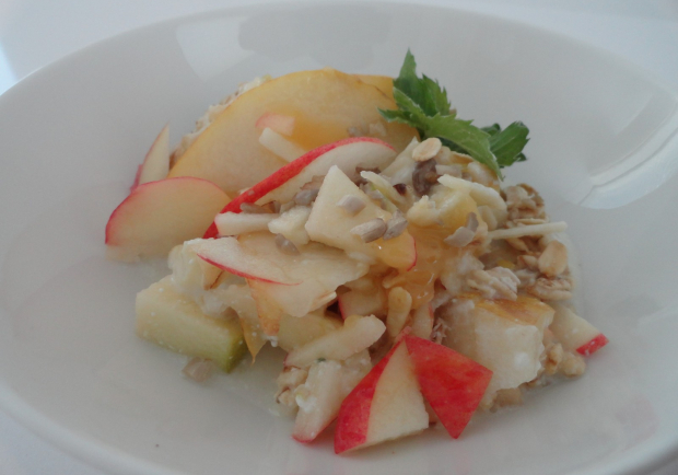 Birnen-Kokos-Müsli Rezept - ichkoche Birnen-Kokos-Müsli Rezept - ichkoche