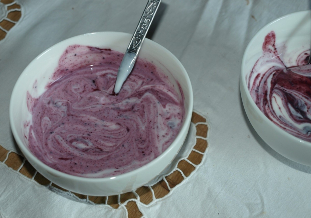 Heidelbeerjoghurt Rezept - ichkoche