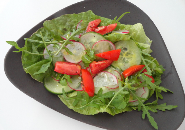 Salatplatte Rezept - ichkoche.at