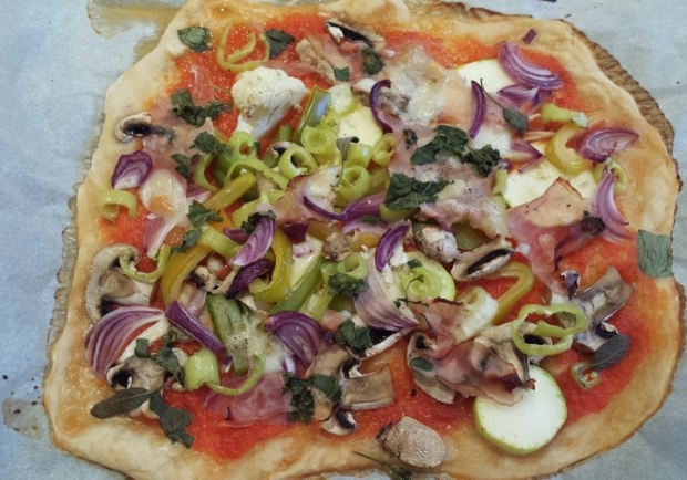 Gemüse Pizza Rezept - ichkoche.at