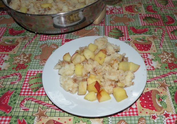 Grießschmarren mit Apfel und Birne Rezept - ichkoche.at Grießschmarren mit Apfel und Birne Rezept - ichkoche.at