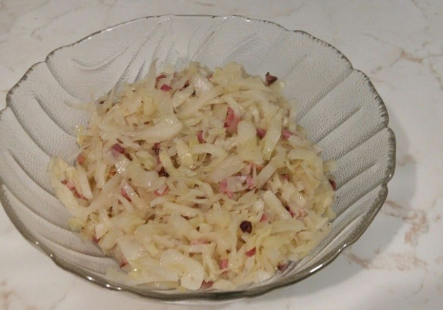 Krautsalat mit Speck Rezept - ichkoche