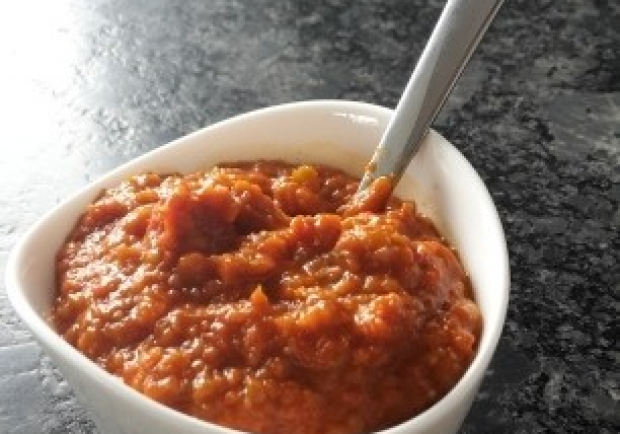 Paprika-Tomaten-Oliven-Dip Rezept - ichkoche