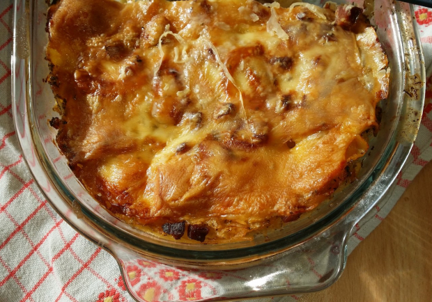 Sauerkraut-Lasagne Rezept - ichkoche