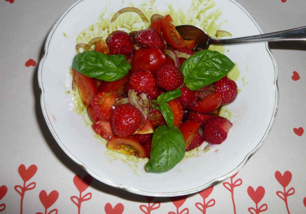 Erdbeersalat Rezept - ichkoche