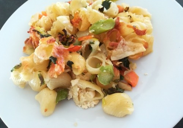 Gemüse-Nudel-Gratin Rezept - ichkoche