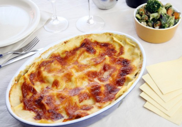 Fischlasagne mit Broccoli Rezept - ichkoche