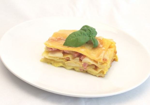 Spargel-Schinken-Lasagne Rezept - Ichkoche