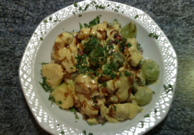 Hühner-Curry-Salat Rezept - ichkoche