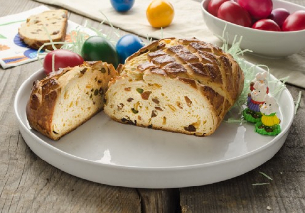 Einfaches Osterbrot