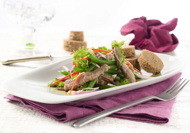 Rindfleisch-Fisolen-Salat Rezept - ichkoche.at