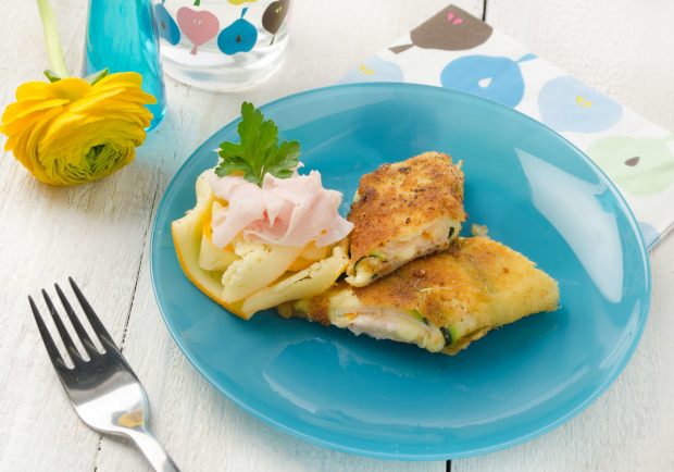 Zucchini-Cordon-Bleu Rezept - ichkoche.at