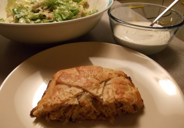 Blätterteig-Krautstrudel