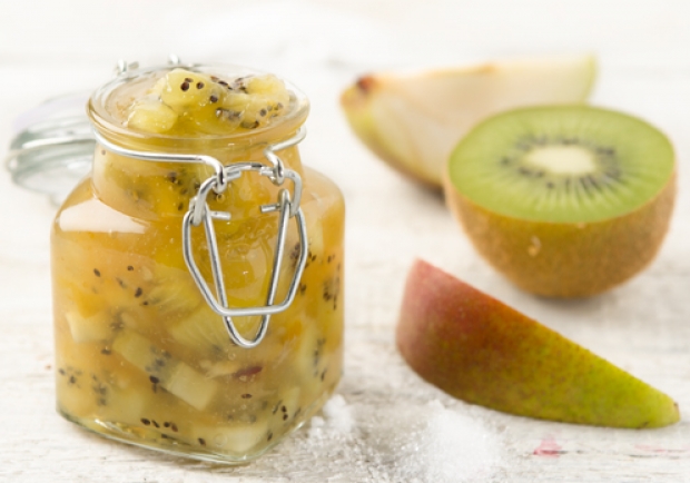 Birnen-Kiwi-Marmelade Rezept - ichkoche.at