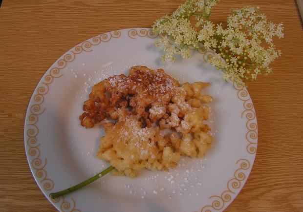Hollerblüten im Knuspermantel Rezept - ichkoche.at
