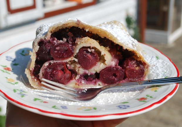 Kirschstollen Rezept, Kirschstrudel Mit Blätterteig