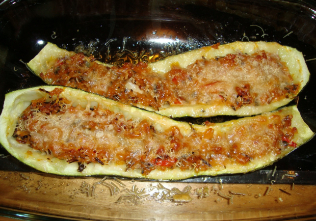 Vegetarisch Gefullte Zucchini Rezept Ichkoche At