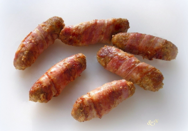 Cevapcici im Speckmantel Rezept - ichkoche