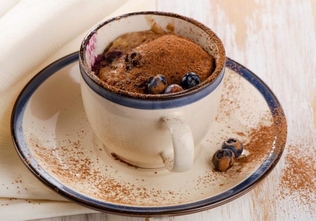 Heidelbeer Mug Cakes mit Kakao Rezept ichkoche.at Espresso Nuss Mug Cakes Rezept ichkoche.at
