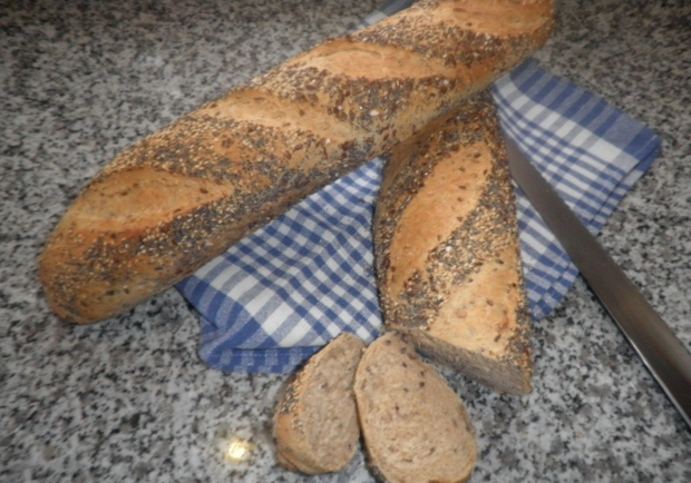 Kornbaguette Rezept - ichkoche.at