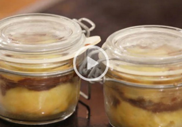 Video - Marmorkuchen im Glas aus dem Dampfgarer - ichkoche