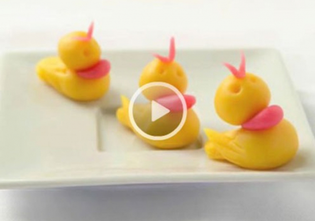 Video - Süße Ente aus Marzipan - ichkoche.at