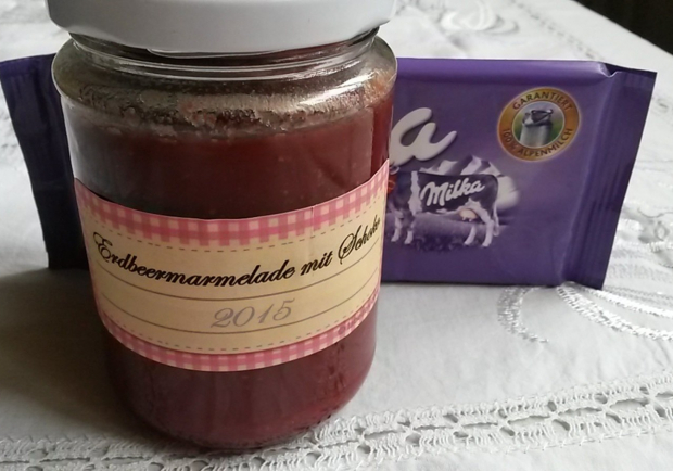 Erdbeer-Schoko-Marmelade Rezept - ichkoche.at