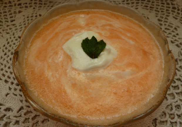 Melonen-Joghurt-Krem Rezept - ichkoche