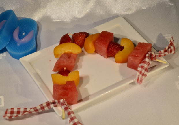Melonen Obst Spiesse Rezept Ichkoche At