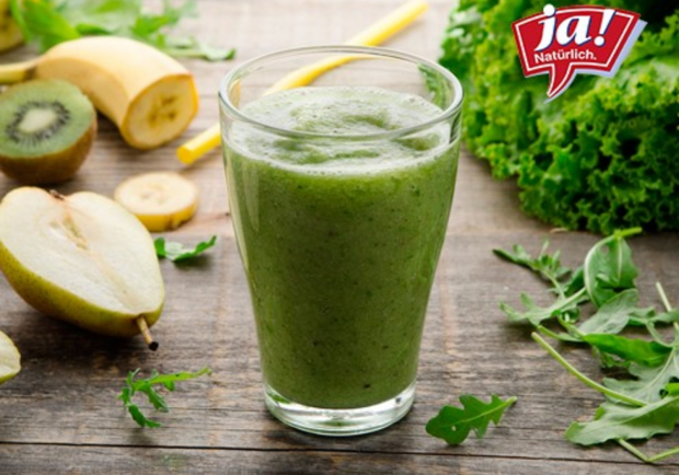Salat-Rucola-Obst-Smoothie - Rezept - ichkoche.at